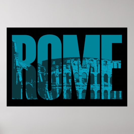 Rom Grafik Poster (Vorne)