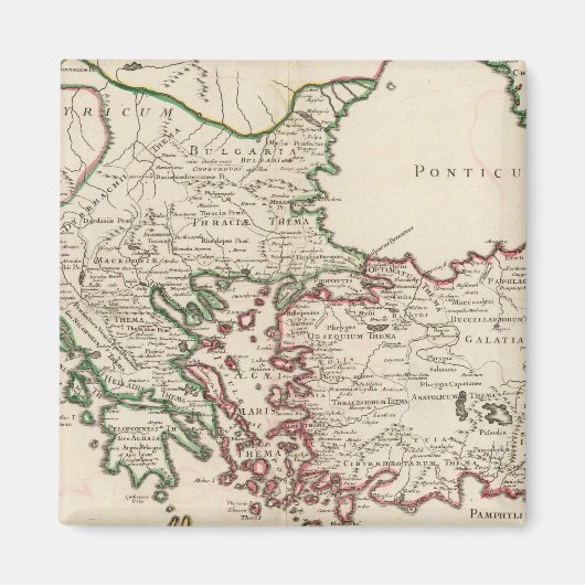 Rom, Griechenland, Türkei 3 Magnet (Vorne)