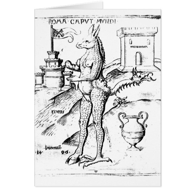 Rom, Hauptstadt der Welt, 1596 (Vorne)