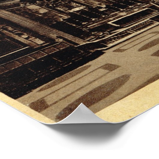 Rom im Inneren des Pantheons Poster (Ecke)