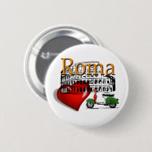 Rom in my Heart Button (Vorne & Hinten)