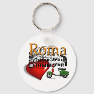 Rom in my Heart Schlüsselanhänger