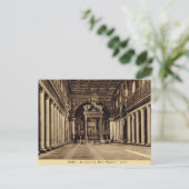 Rom, Innen von Santa Maria Maggiore Postkarte (Stehend Vorderseite)