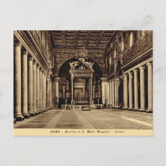 Rom, Innen von Santa Maria Maggiore Postkarte