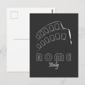 Rom Itale City Postkarte (Vorne/Hinten)