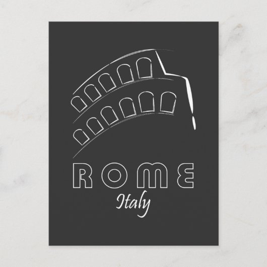 Rom Itale City Postkarte (Vorderseite)