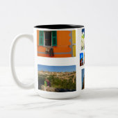 Rom Italien 6 Foto Ferienkollektion Zweifarbige Tasse (Links)