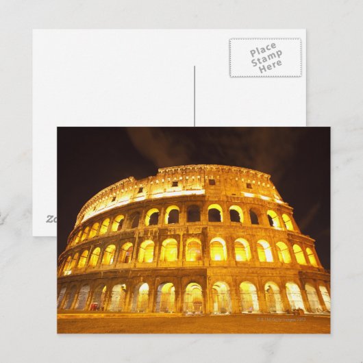 Rom, Italien 8 Postkarte (Vorne/Hinten)