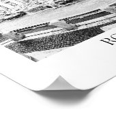 Rom - Italien - Bogendruck Poster (Ecke)