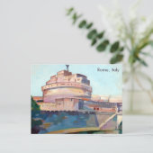 Rom, Italien | Castel Sant' Angelo Postkarte (Stehend Vorderseite)