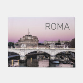 Rom Italien Castel Sant'Angelo Bridge Fußmatte