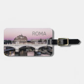 Rom Italien Castel Sant'Angelo Bridge Gepäckanhänger (Vorderseite horizontal)