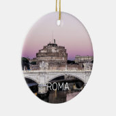 Rom Italien Castel Sant'Angelo Bridge Keramik Ornament (Rechts)