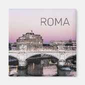 Rom Italien Castel Sant'Angelo Bridge Magnet (Vorne)