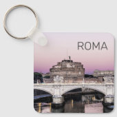 Rom Italien Castel Sant'Angelo Bridge Schlüsselanhänger (Vorderseite)