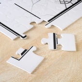 Rom Italien - Europa Stadtkarte Moderne Minimalist Puzzle (Seite)