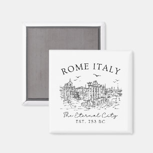 Rom Italien - Ewige Ruinen Reisen Souvenir Magnet