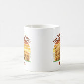 Rom Italien Familienreise Kolosseum Sunset Custom Kaffeetasse (Mittel)