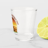 Rom Italien Familienreise Kolosseum Sunset Custom Schnapsglas (Rechts)