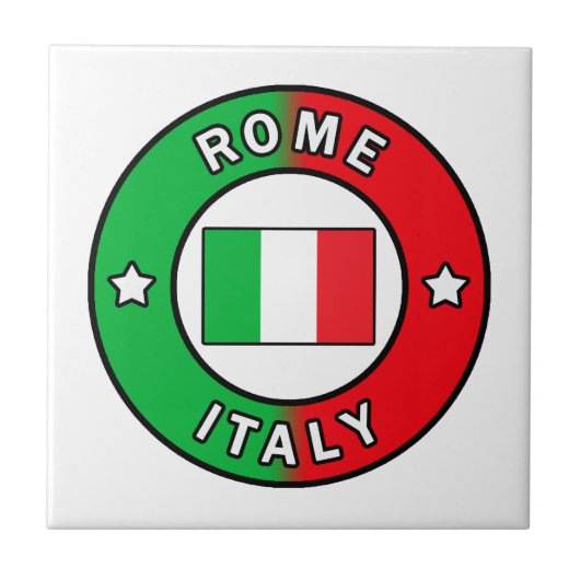 Rom Italien Fliese (Vorderseite)
