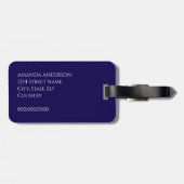 Rom Italien Gepäckanhänger (Rückseite horizontal)