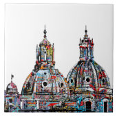 Rom, Italien in Graffiti Fliese (Vorderseite)