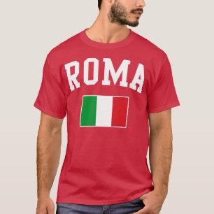 Rom Italien Italienische Flagge Italiens T-Shirt
