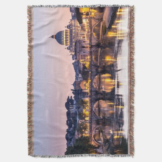 Rom Italien - Kathedrale St Peters Decke (Vorderseite Vertikal)