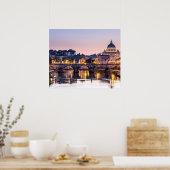 Rom Italien - Kathedrale St Peters Poster (Küche)