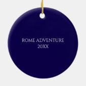 Rom Italien Keramik Ornament (Hinten)