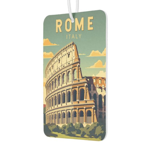 Rom Italien Kolloseum Vintage Autolufterfrischer (Links)