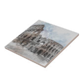 Rom Italien Kolloseum Vintage Fliese (Seite)