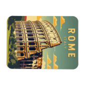 Rom Italien Kolloseum Vintage Magnet (Horizontal)