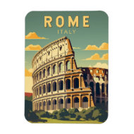 Rom Italien Kolloseum Vintage Magnet