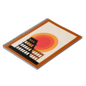 Rom, Italien Kolosseum Postcard Vintag Notizblock (Linke Seite)