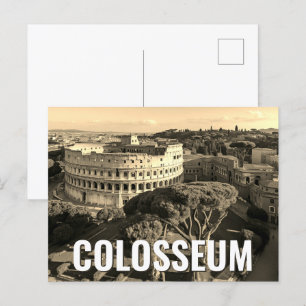 Rom Italien Kolosseum Reise Kunst Postkarte