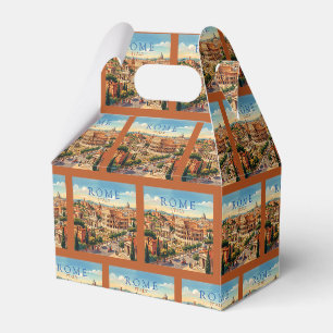 Rom Italien Kolosseum Reise Kunst Vintage Geschenkschachtel