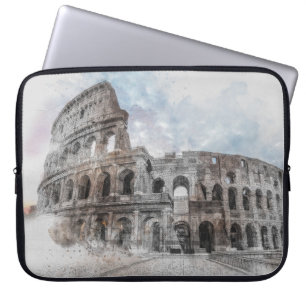 Rom Italien Kolosseum Reise Laptop Hülle – Kunst Laptopschutzhülle