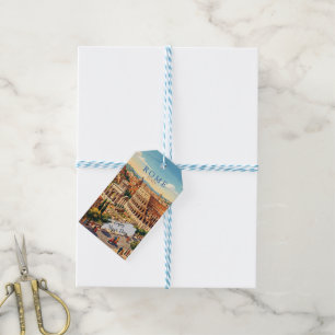 Rom Italien Kolosseum Reise Vintage Personalisie Geschenkanhänger