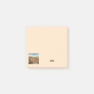 Rom Italien Kolosseum Reise Vintage   Personalisie Post-it Klebezettel