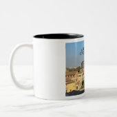 Rom, Italien - Kolosseum Zweifarbige Tasse (Links)