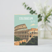 Rom Italien Kolumbien Postkarte (Stehend Vorderseite)