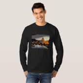 Rom Italien Landschaft Skyline T-Shirt (Vorne ganz)
