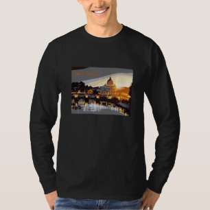 Rom Italien Landschaft Skyline T-Shirt
