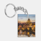 Rom Italien Landschaftlich KeychainTravel Souvenir Schlüsselanhänger (Vorderseite links)