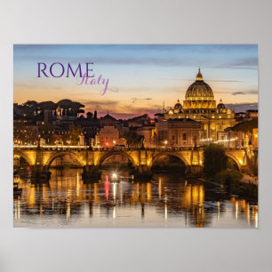 Rom Italien Landschaftsposter Poster