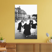 Rom Italien, Nun Patrol! (NR) Leinwanddruck (Insitu (Wohnzimmer))