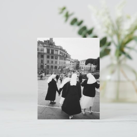 Rom Italien, Nun Patrol! (NR) Postkarte (Stehend Vorderseite)