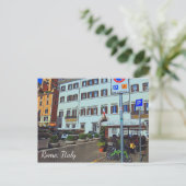 Rom - Italien Piazza Postcard Postkarte (Stehend Vorderseite)