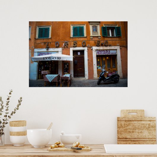 Rom, Italien Poster (Küche)